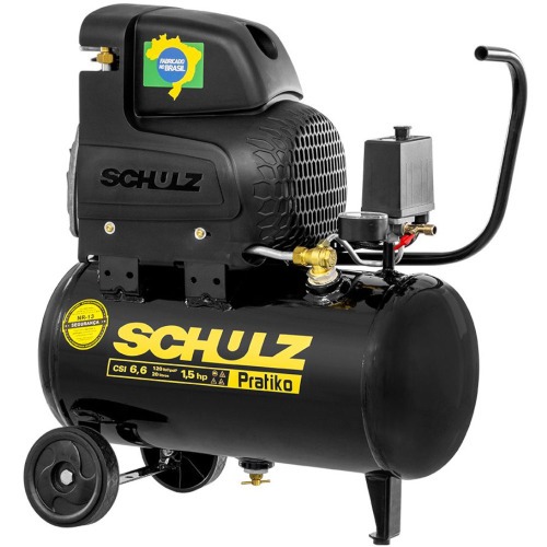 Compressor de ar 6,6 pés 20L 1,5 hp 120 libras - Pratiko CSI  220V Compressor de ar 6,6 pés 20L 1,5 hp 120 libras - Pratiko CSI  220V
