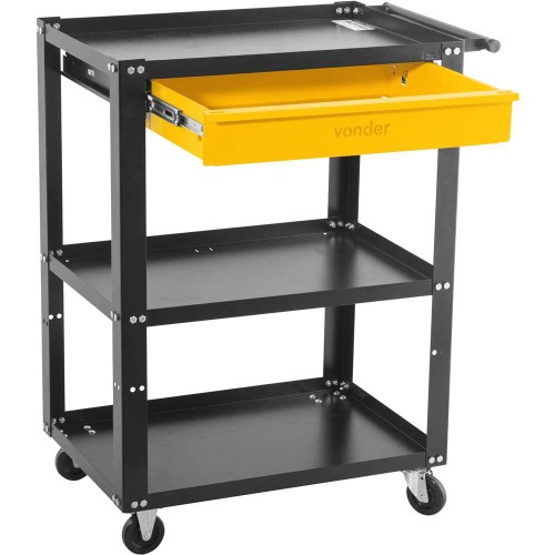 Carrinho para ferramentas aberto com 1 gaveta - VD 1020