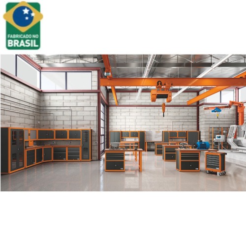 Painel para ferramentas com 2 pontas canto em L Painel para ferramentas com 2 pontas canto em L