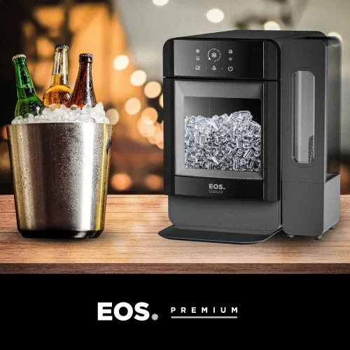 Máquina de Gelo 18 kg Painel Touch Ice Cristal Drink New - EMG03N  220V