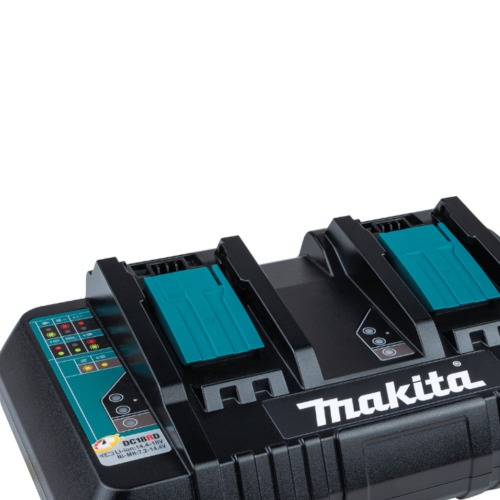 Carregador de baterias de lítio duplo 14,4 e 18V - DC18RD  110V Carregador de baterias de lítio duplo 14,4 e 18V - DC18RD  110V
