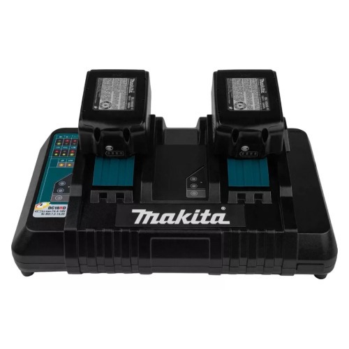 Carregador de baterias de lítio duplo 14,4 e 18V - DC18RD  110V Carregador de baterias de lítio duplo 14,4 e 18V - DC18RD  110V