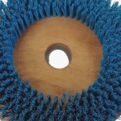 Escova de nylon para enceradeira 350 mm com flange -  047036 Escova de nylon para enceradeira 350 mm com flange -  047036