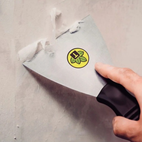 Espátula flexível metálica 4 cm com cabo plástico - 77396045 Espátula flexível metálica 4 cm com cabo plástico - 77396045