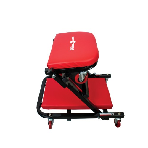 Carrinho esteira/banco para mec�nico 101 cm 130 kg dobr�vel 2 em 1