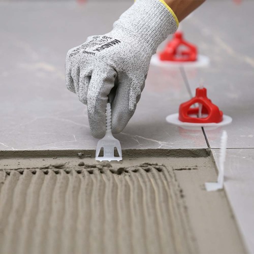 Espaador e nivelador para piso 1,5 mm com 50 peas - Easy Spin