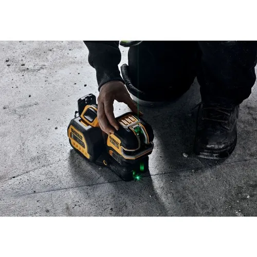 Nível a laser verde a bateria 2 linhas e 5 pontos 85m sem bateria - DCLE34520GB