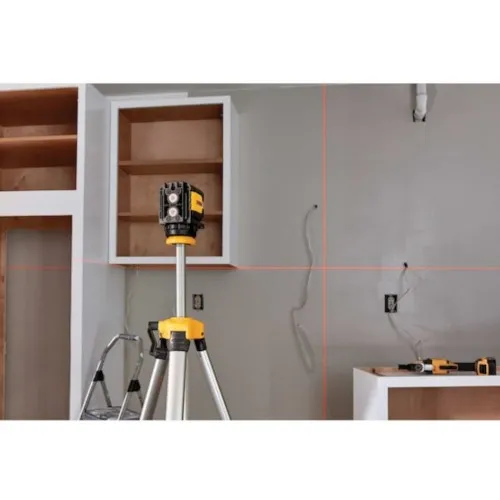 Nível a laser vermelho 2 linhas alcance de 12 metros - DW08802