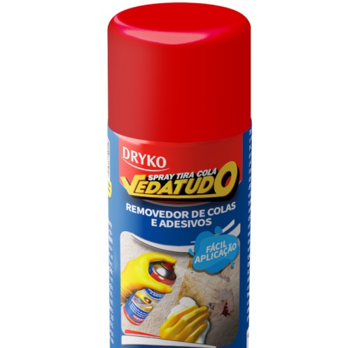 Removedor de etiquetas e colas em spray 400 ml - Vedatudo Removedor de etiquetas e colas em spray 400 ml - Vedatudo