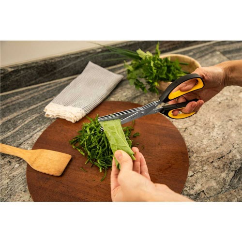 Tesoura multicamadas com 3 lminas 