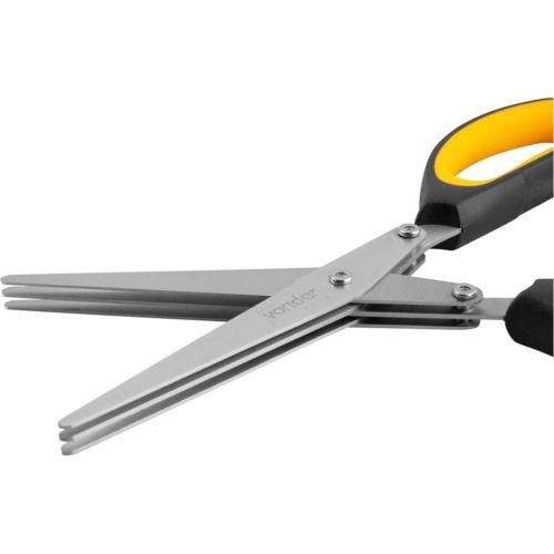 Tesoura multicamadas com 3 lminas 