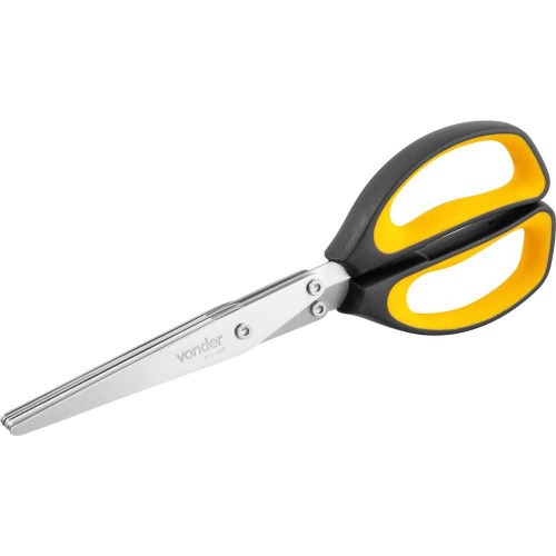Tesoura multicamadas com 3 lminas 