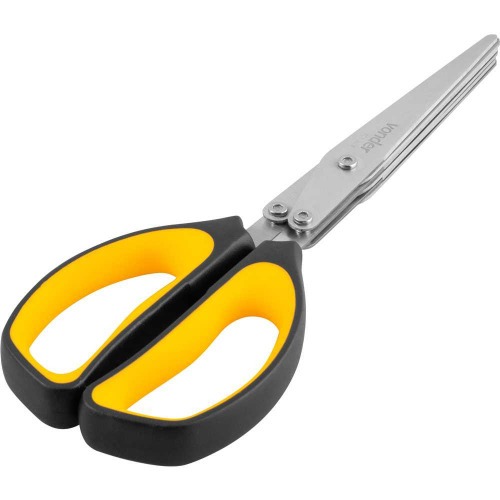 Tesoura multicamadas com 3 lminas 