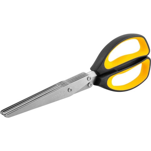 Tesoura multicamadas com 5 lminas 