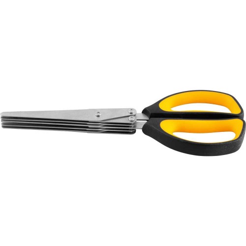 Tesoura multicamadas com 5 lminas 