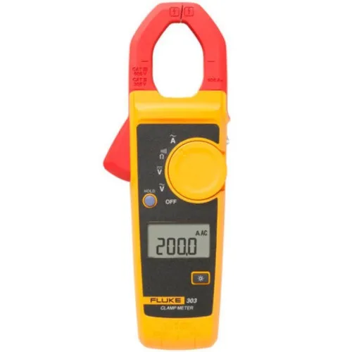 Alicate Amperímetro Digital 600V Cat III com bolsa - 303 - Fluke