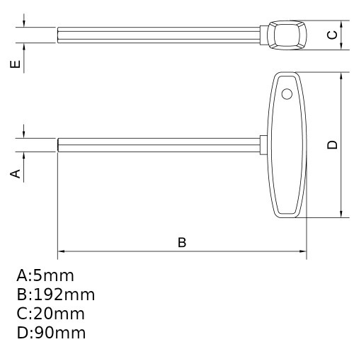 Chave allen cabo  Chave allen cabo