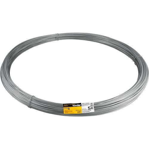 Arame zincado para cultura areas 2,11 X 500 metros
