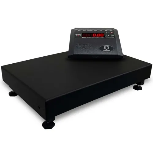 Balança digital com plataforma em aço carbono 300 Kg - DP300  110V/220V