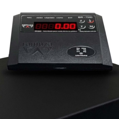 Balança digital com plataforma em aço carbono 300 Kg - DP300  110V/220V Balança digital com plataforma em aço carbono 300 Kg - DP300  110V/220V