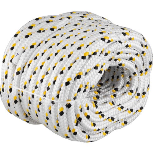 Corda multifilamento trançada 16 mm rolo com 50 metros Corda multifilamento trançada 16 mm rolo com 50 metros