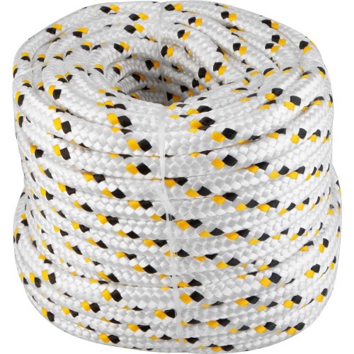 Corda multifilamento trançada 16 mm rolo com 50 metros Corda multifilamento trançada 16 mm rolo com 50 metros