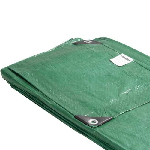 Lona de polietileno verde 6 m x 4 m Lona de polietileno verde 6 m x 4 m
