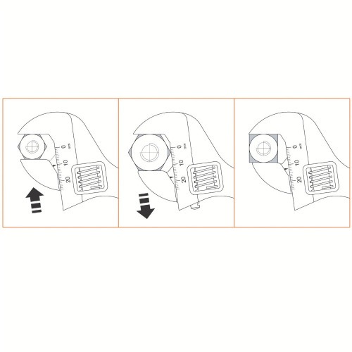 Chave ajustável 18 Chave ajustável 18