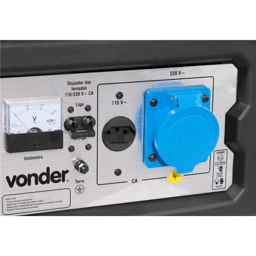 Gerador de energia 3,1Kva a gasolina monofásico 4 tempos - GGV 3100  110V/220V Gerador de energia 3,1Kva a gasolina monofásico 4 tempos - GGV 3100  110V/220V