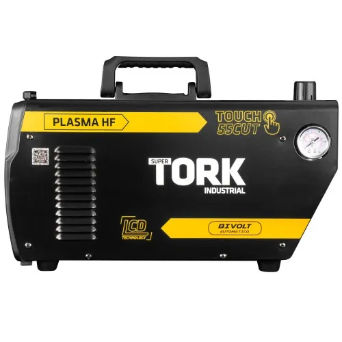 Máquina de corte plasma alta frequência 55A LCD com acessórios - Touch 55 Cut   110V/220V