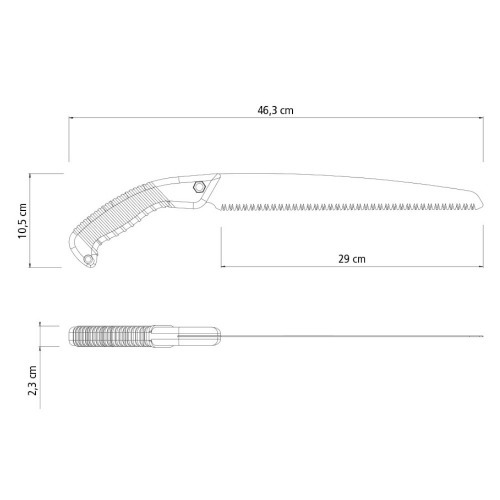 Serrote de poda metlico 11,5