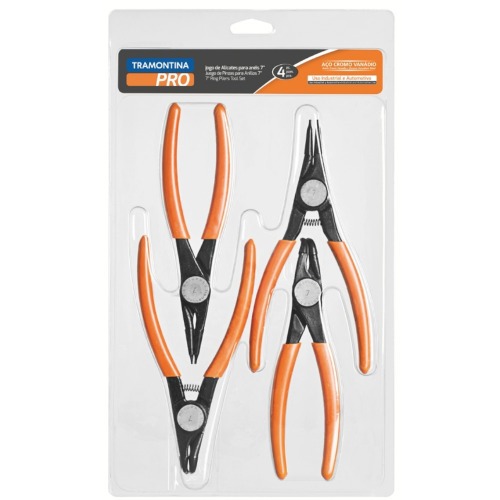 Jogo de alicates para anéis 7 Jogo de alicates para anéis 7