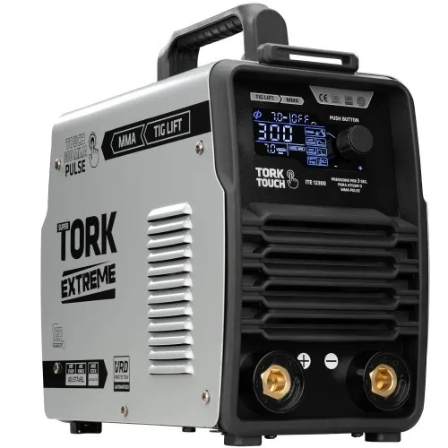 Inversora de solda 300A para eletrodo revestido e tig - TOUCH 300 MMA PULSE  220V