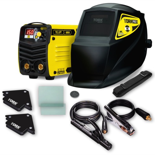 Combo Inversora de solda 150A Kab 150 BV + Mascara de solda e acessórios   110V/220V Combo Inversora de solda 150A Kab 150 BV + Mascara de solda e acessórios   110V/220V