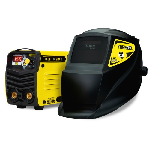 Combo Inversora de solda 150A Kab 150 BV + Mascara de solda e acessórios   110V/220V Combo Inversora de solda 150A Kab 150 BV + Mascara de solda e acessórios   110V/220V