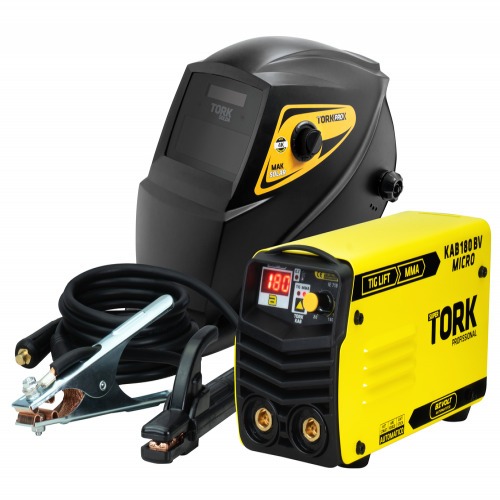Combo Inversora de solda 180A Kab 180 BV + Máscara e Acessórios 110V/220V Combo Inversora de solda 180A Kab 180 BV + Máscara e Acessórios 110V/220V