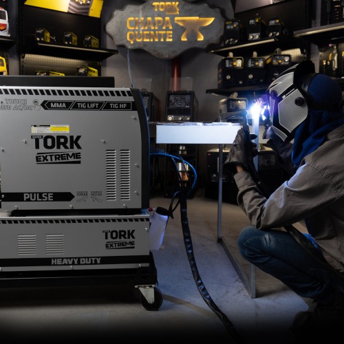 Inversora de solda multiprocesso 350A Alumínio Tig AC/DC Trifásica - TOUCH 350 AC/DC Inversora de solda multiprocesso 350A Alumínio Tig AC/DC Trifásica - TOUCH 350 AC/DC