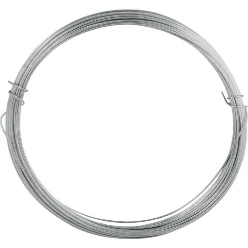 Arame galvanizado BWG22 0,71 mm rolo com 10 metros 