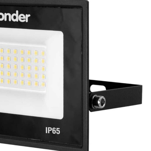 Refletor LED 50W 3.500 lmens 6500K luz branca  110V/220V