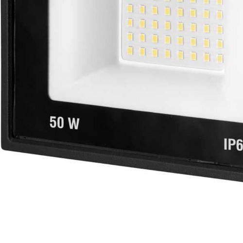 Refletor LED 50W 3.500 lmens 6500K luz branca  110V/220V