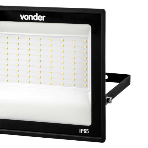 Refletor LED 100W 7.000 lmens 6500K luz branca  110V/220V