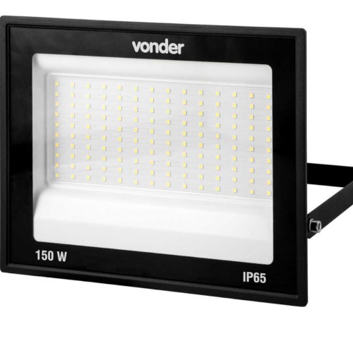 Refletor LED 150W 11.000 lúmens 6500K luz branca  110V/220V Refletor LED 150W 11.000 lúmens 6500K luz branca  110V/220V