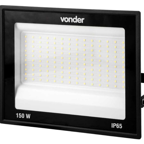 Refletor LED 150W 11.000 lúmens 6500K luz branca  110V/220V Refletor LED 150W 11.000 lúmens 6500K luz branca  110V/220V