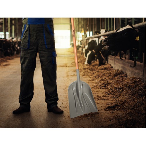 P em plstico com cabo de madeira 120 cm