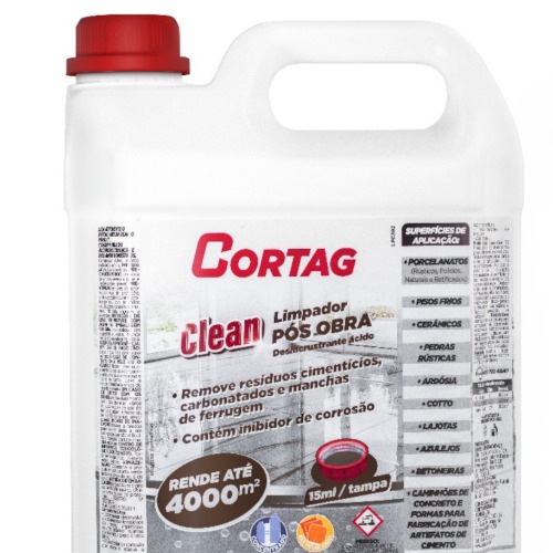 Limpador pós obra 5 litros - 61392  Limpador pós obra 5 litros - 61392