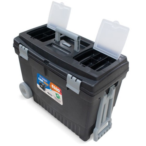 Caixa plstica para ferramentas com rodas 23