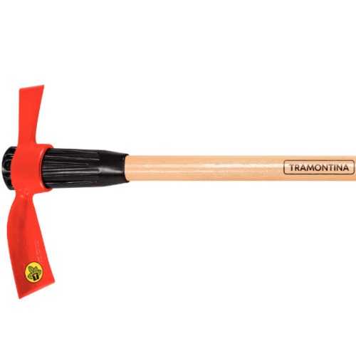 Picareta em ao tamanho 4 com cabo de madeira 90 cm - Chibanca