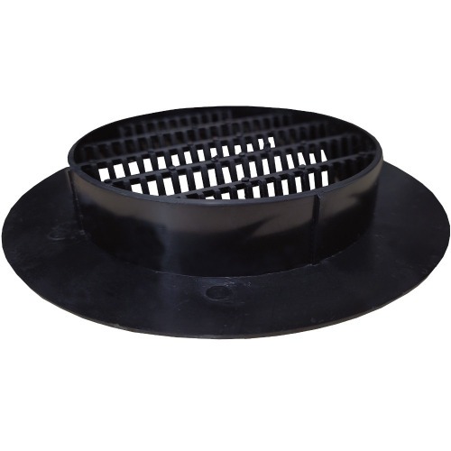 Grade de ventilação plástica para duto de 100 mm - GR100P Grade de ventilação plástica para duto de 100 mm - GR100P