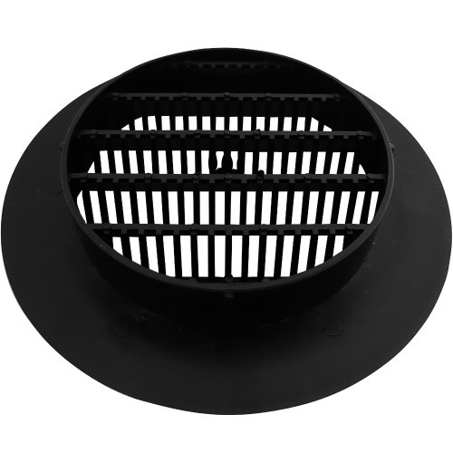 Grade de ventilação plástica para duto de 100 mm - GR100P Grade de ventilação plástica para duto de 100 mm - GR100P