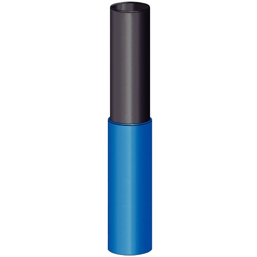 Mangueira azul em PVC 2 camadas 20 m com engate rosqueado e esguicho - Flex